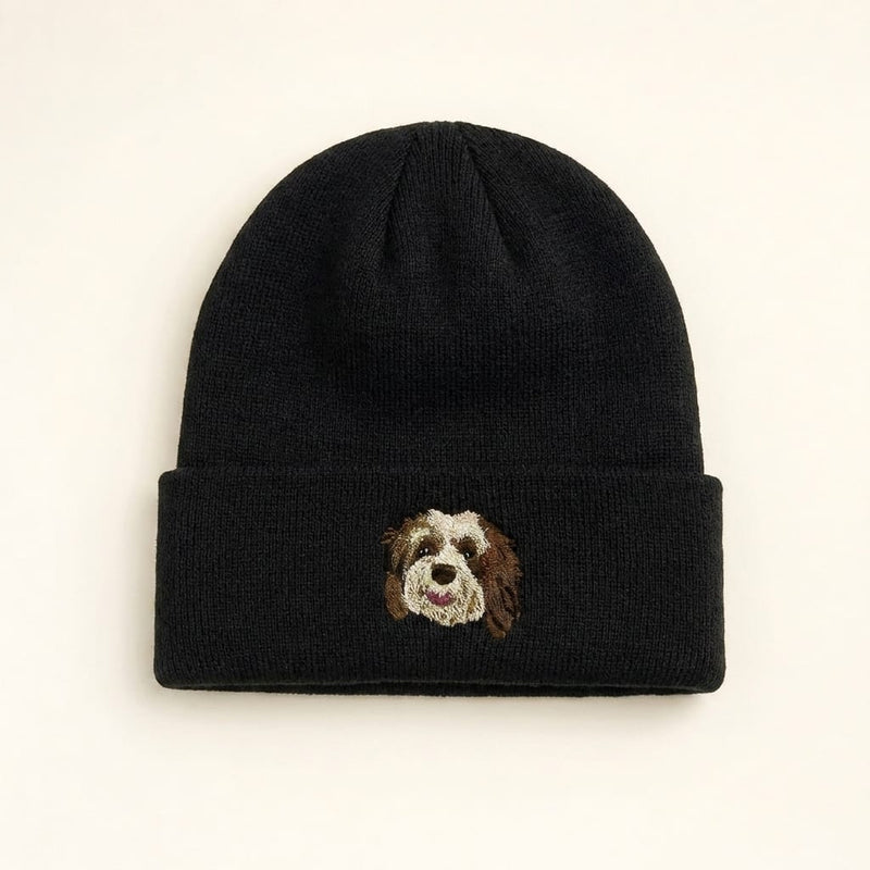 Custom Pet Embroidered Icon Stitch Beanie