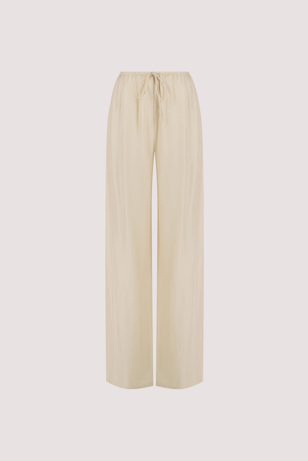 ADDIE STRAW CUPRO DRAWSTRING PANT