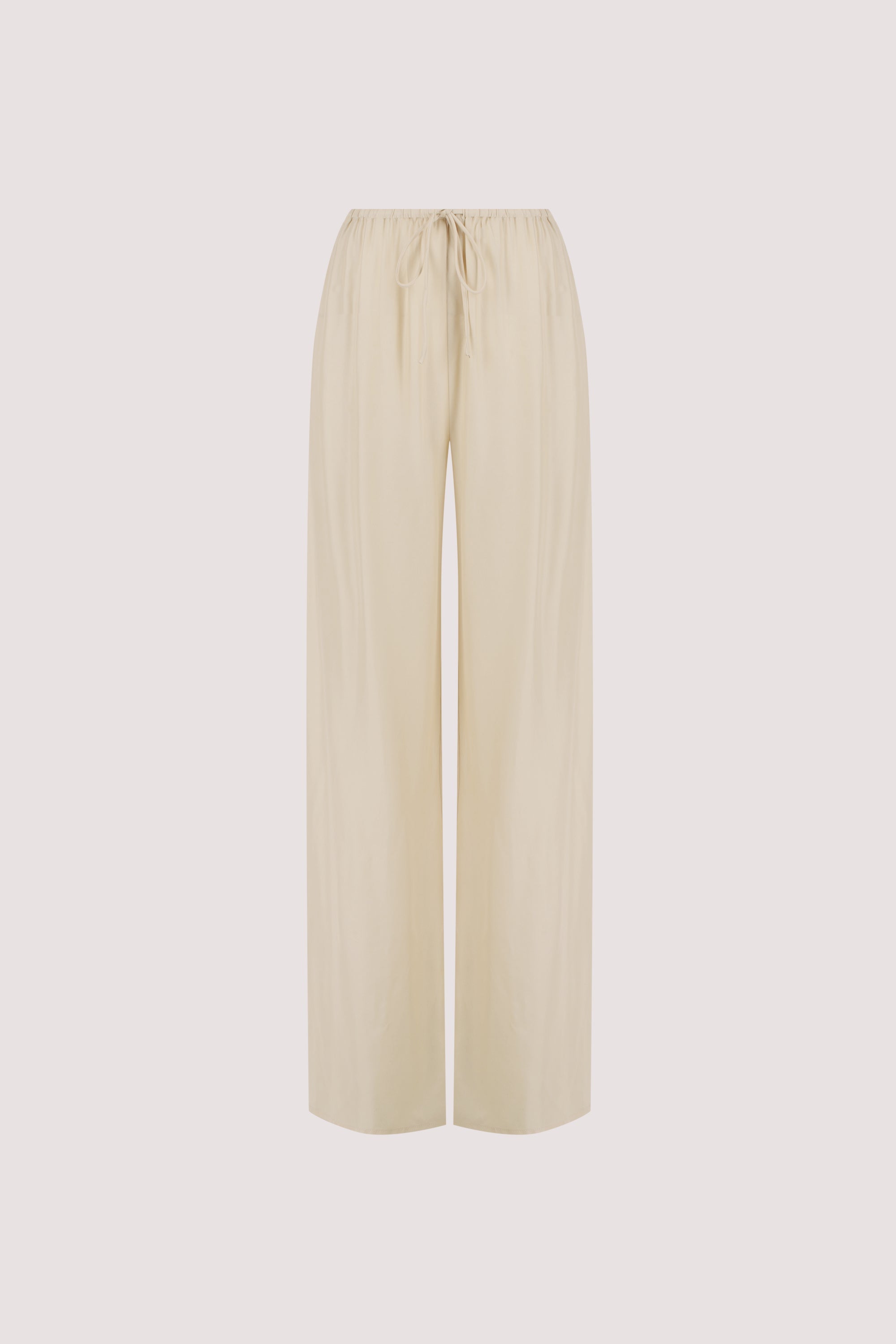 ADDIE STRAW CUPRO DRAWSTRING PANT