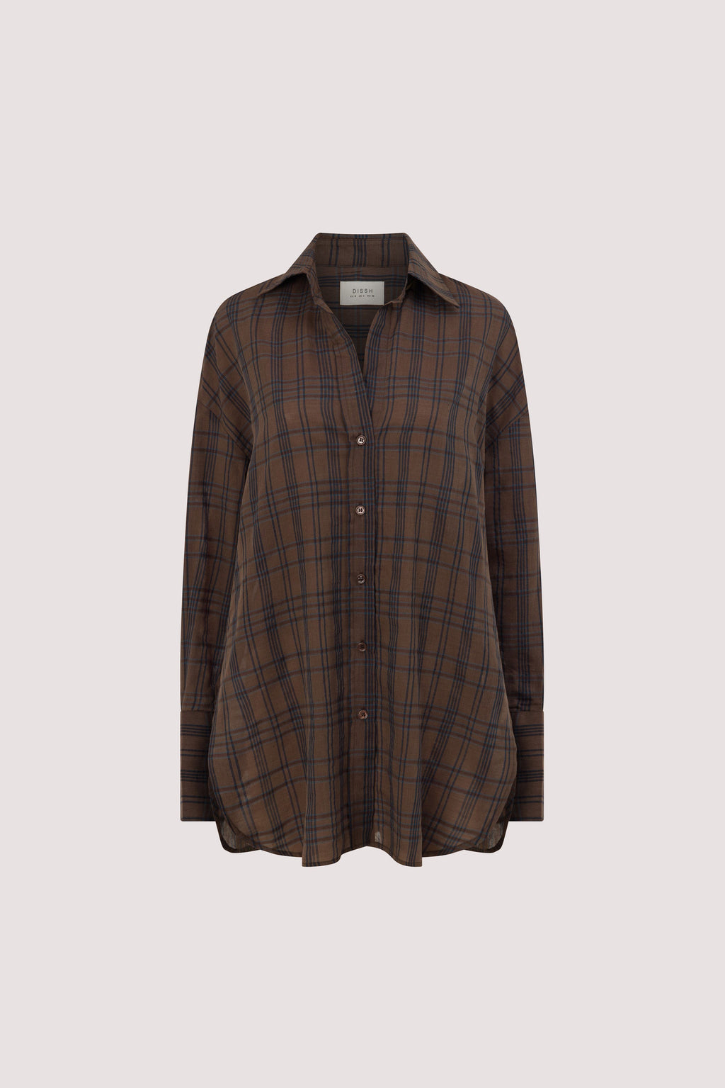 PETRA CHOC CHECK SHIRT