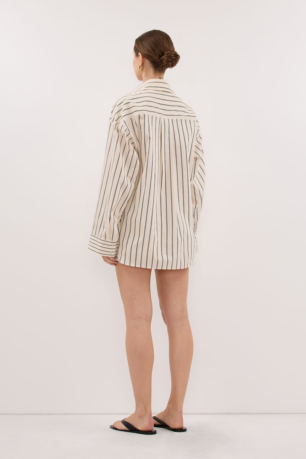 FABLE CREAM SILK BLEND SHIRT