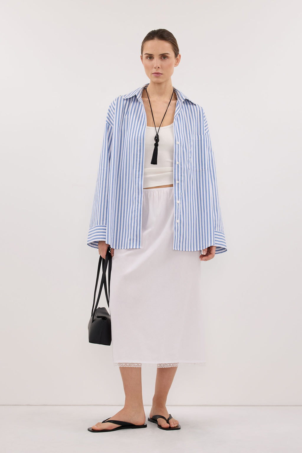 TALISE BLUE STRIPE SHIRT