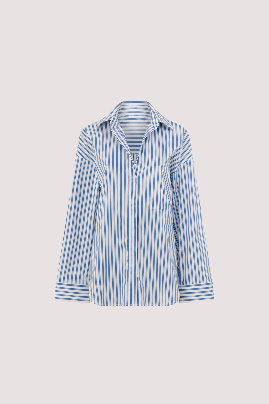 TALISE BLUE STRIPE SHIRT