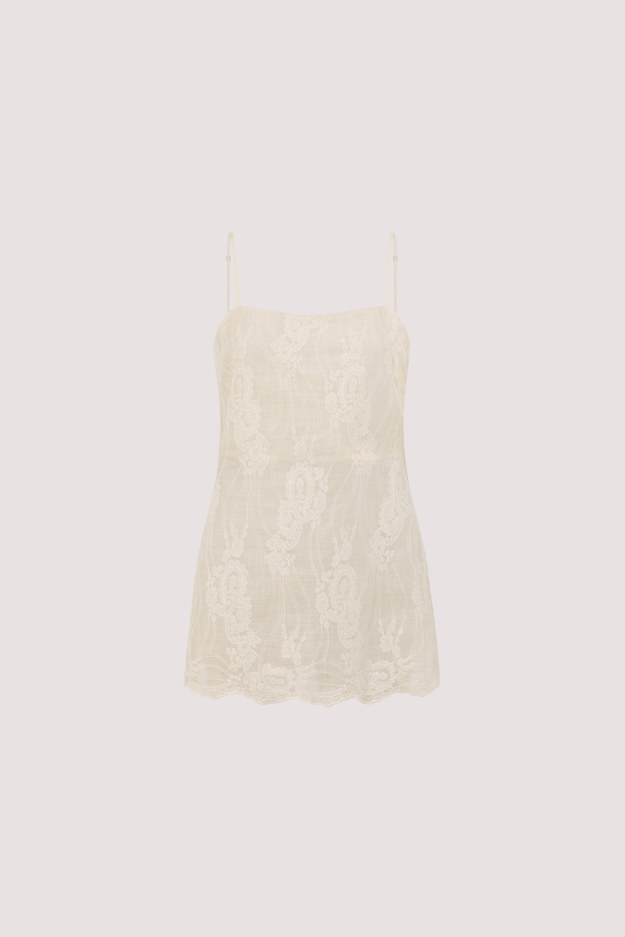 CORDELIA SANDSTONE RAMIE CAMI TOP