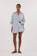 SABLE ICE BLUE SILK BLEND SHORT