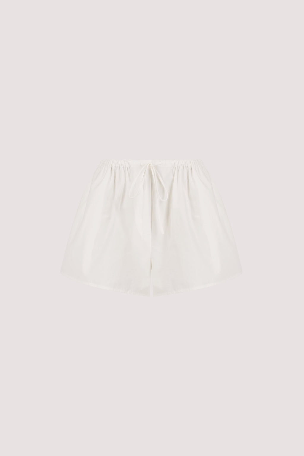 EDENA WHITE COTTON SHORT