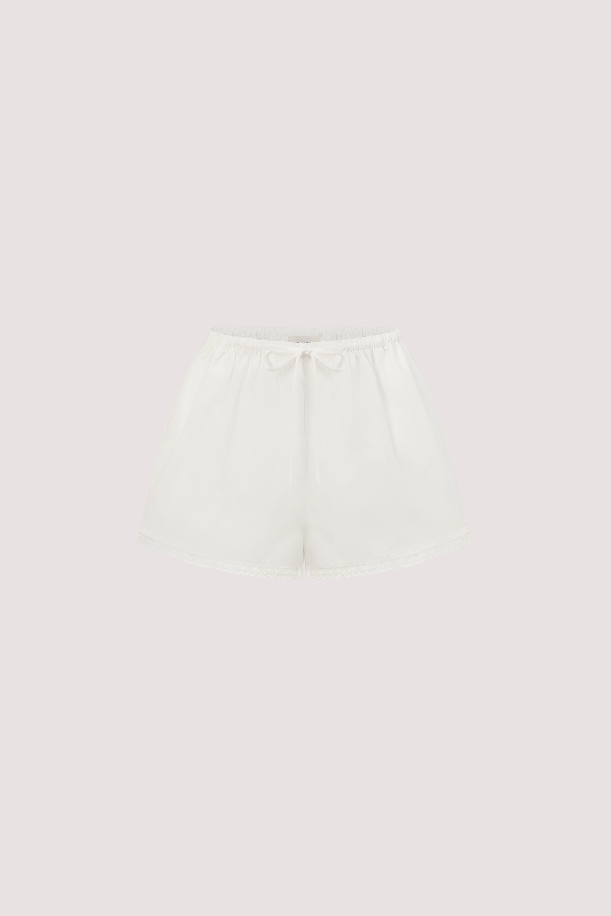 ROSIN WHITE LACE TRIM SHORT