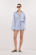 TALISE BLUE STRIPE SHORT