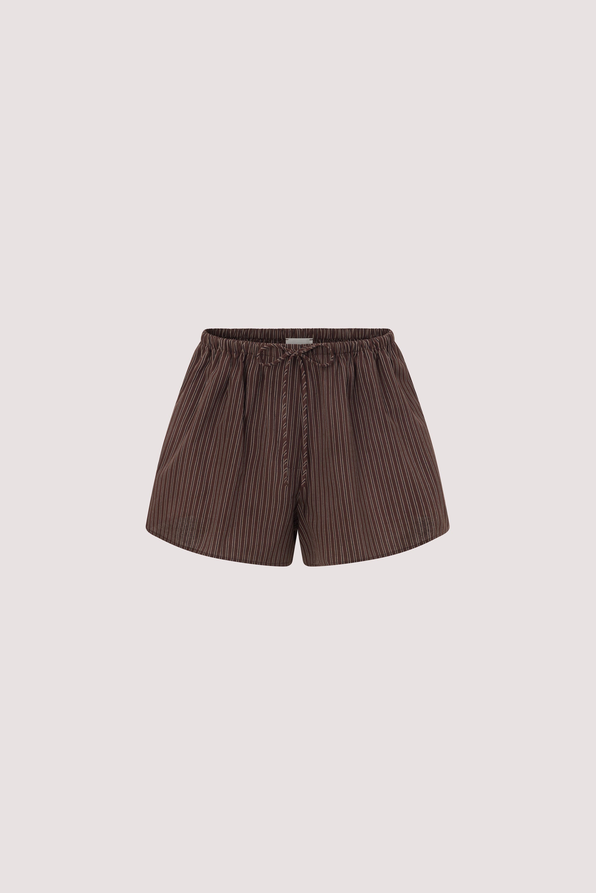 SOLACE CHOC STRIPE COTTON SHORT