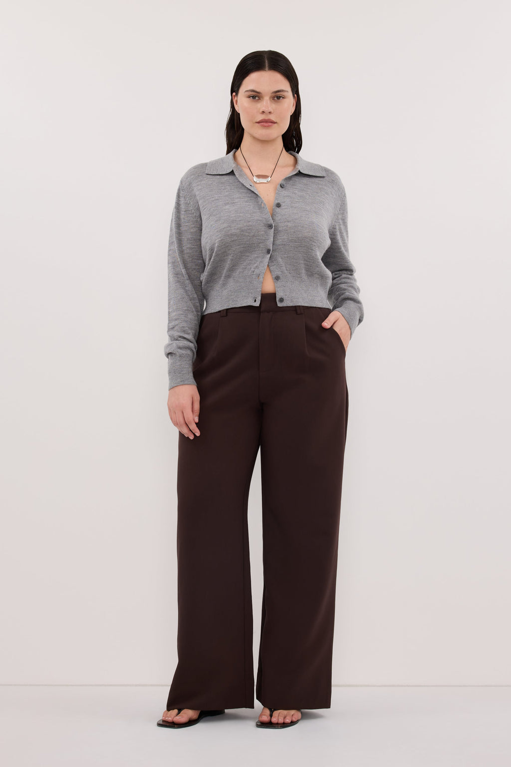 ELLE DARK CHOCOLATE PANT