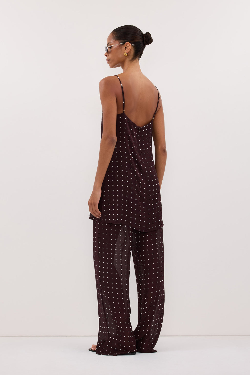VANESSA BITTER CHOC SPOT PANT