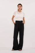 CYRUS BLACK TAILORED PANT