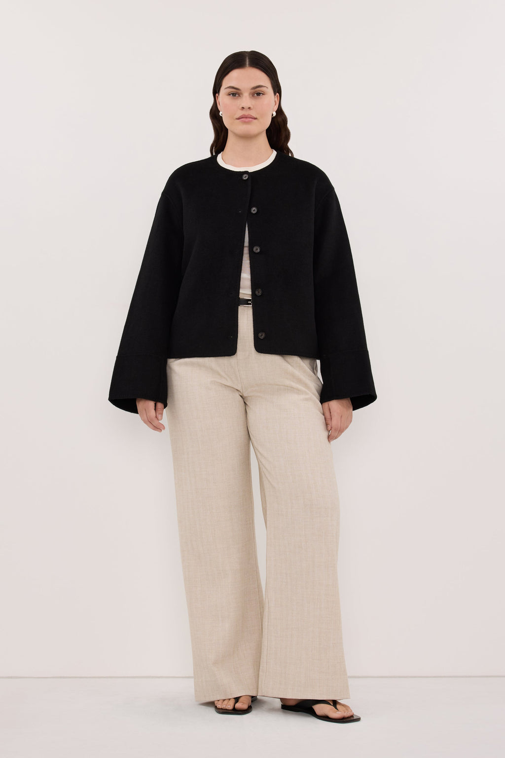 CYRUS NATURAL TAILORED PANT