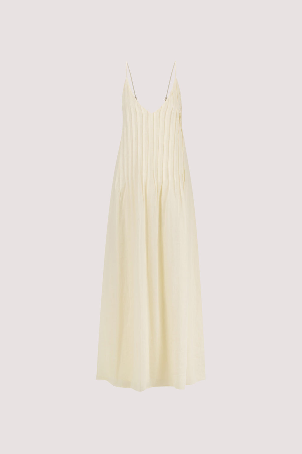 TAHLIA STRAW RAMIE MAXI DRESS