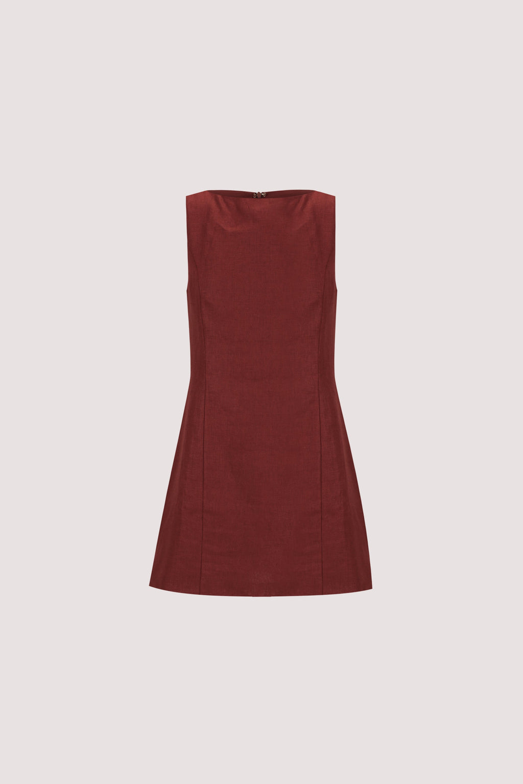 LACY SAHARA SLEEVELESS LINEN MINI DRESS