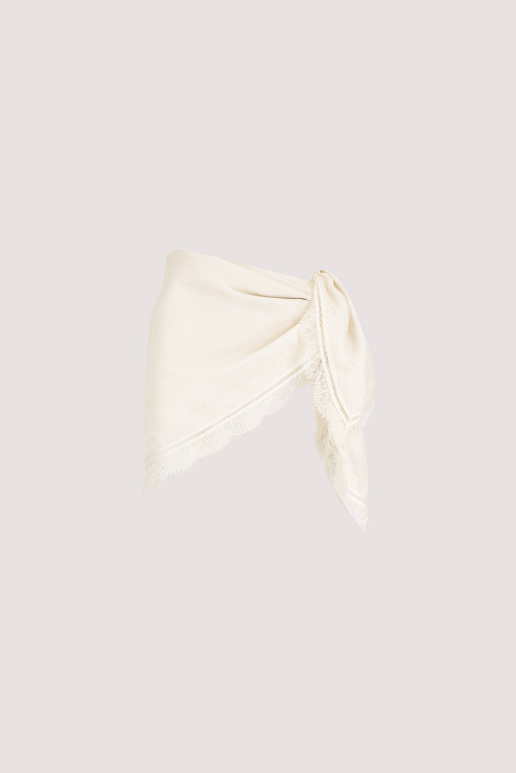 ANDREA SANDSTONE CUPRO LACE SCARF