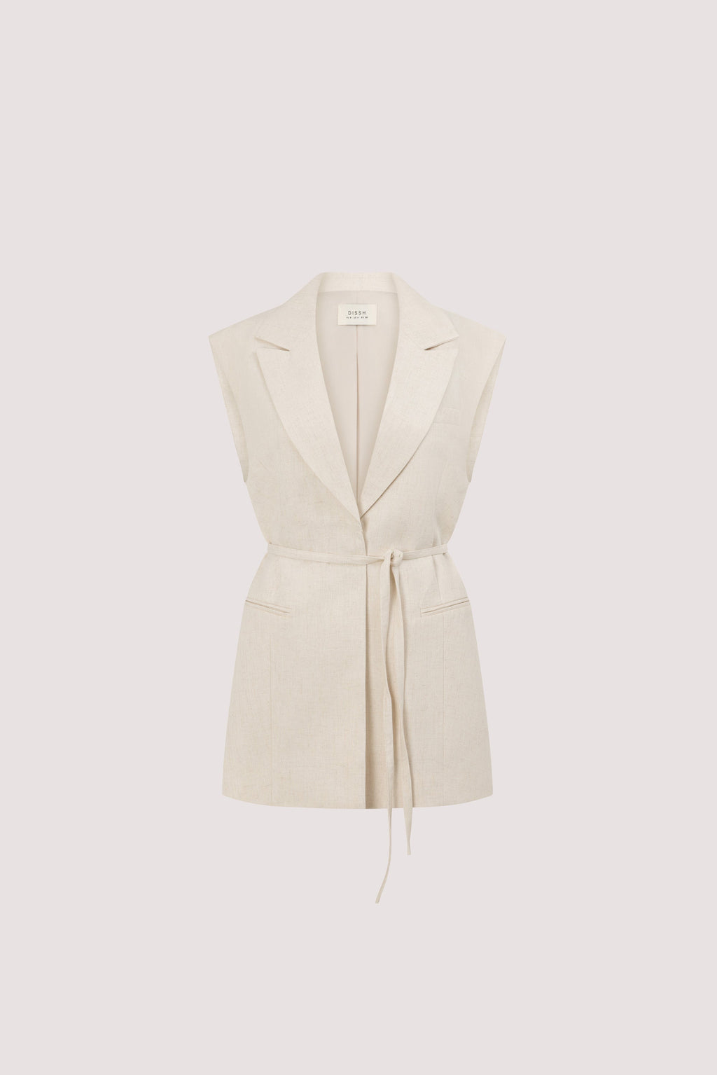 ROSALIE CREAM MARLE WRAP VEST
