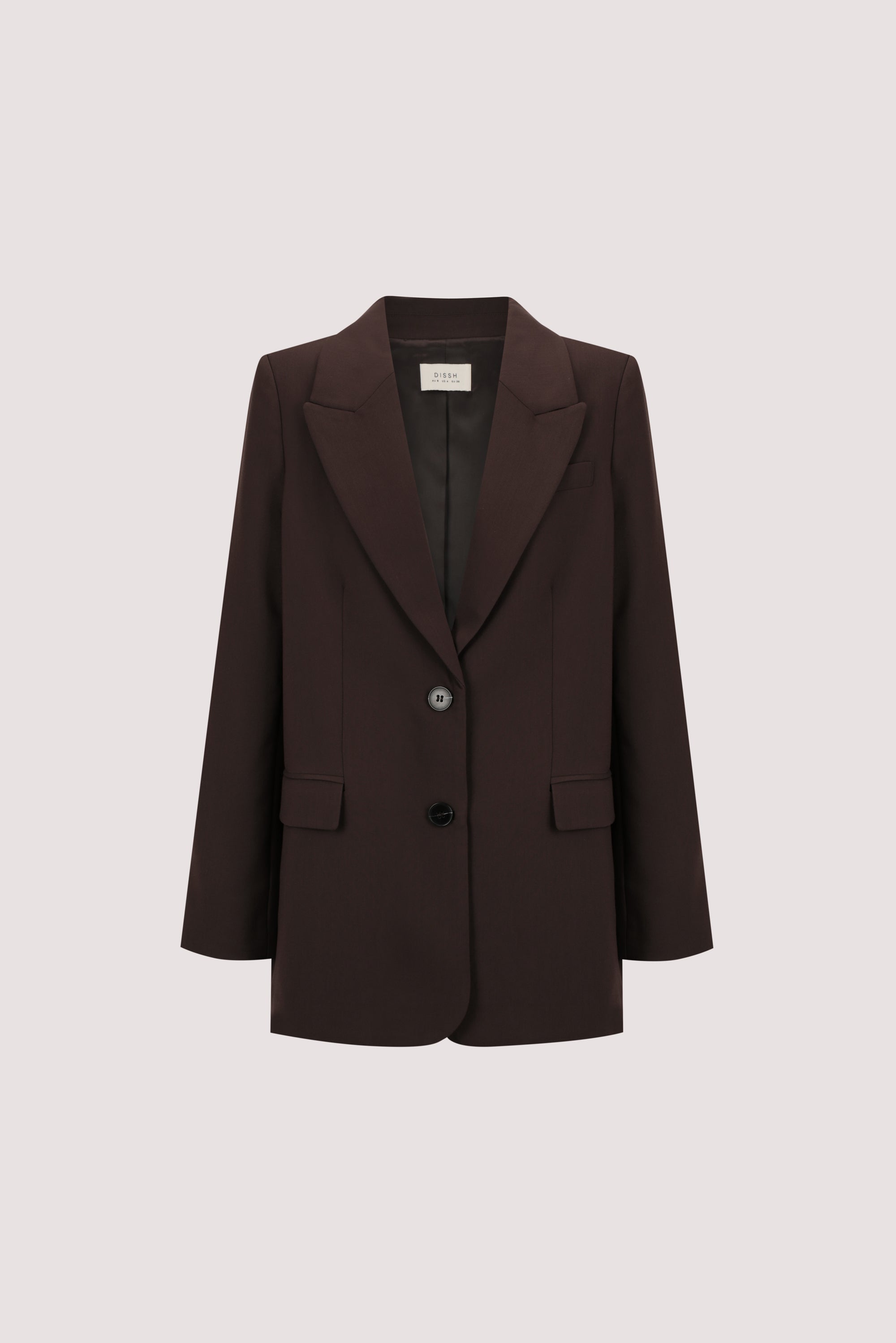 ELLE DARK CHOCOLATE BLAZER