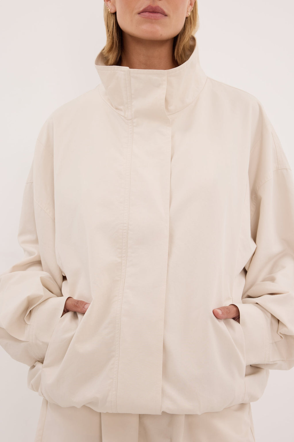 RORY IVORY LIGHTWEIGHT TRACK JACKET