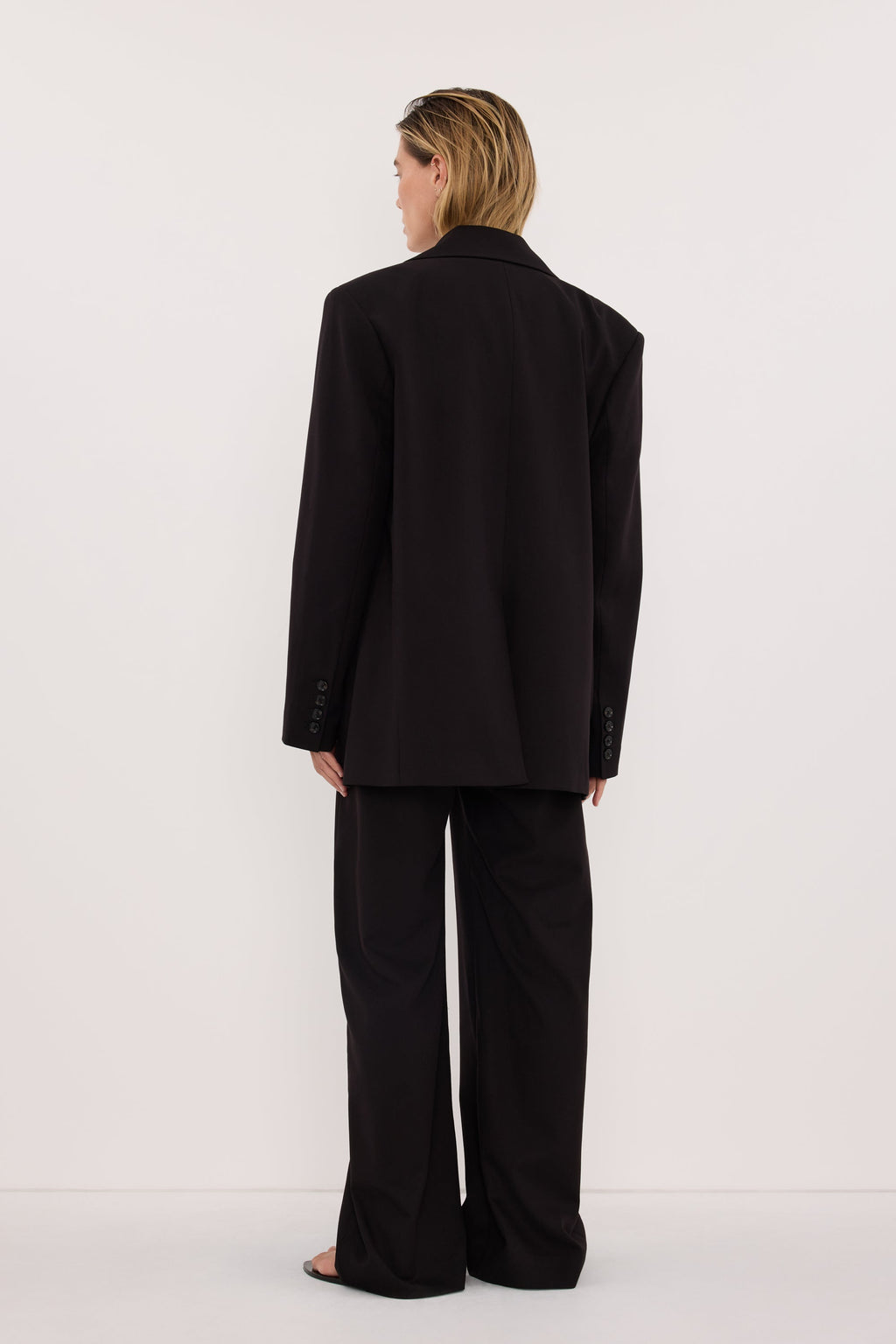 HARLEY 2.0 BLACK OVERSIZED BLAZER