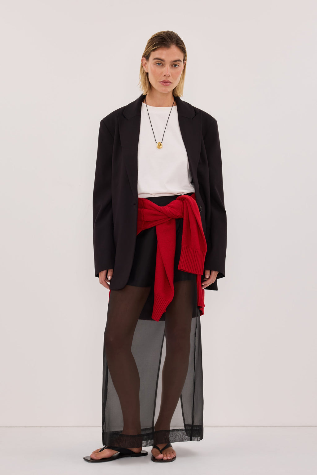 HARLEY 2.0 BLACK OVERSIZED BLAZER