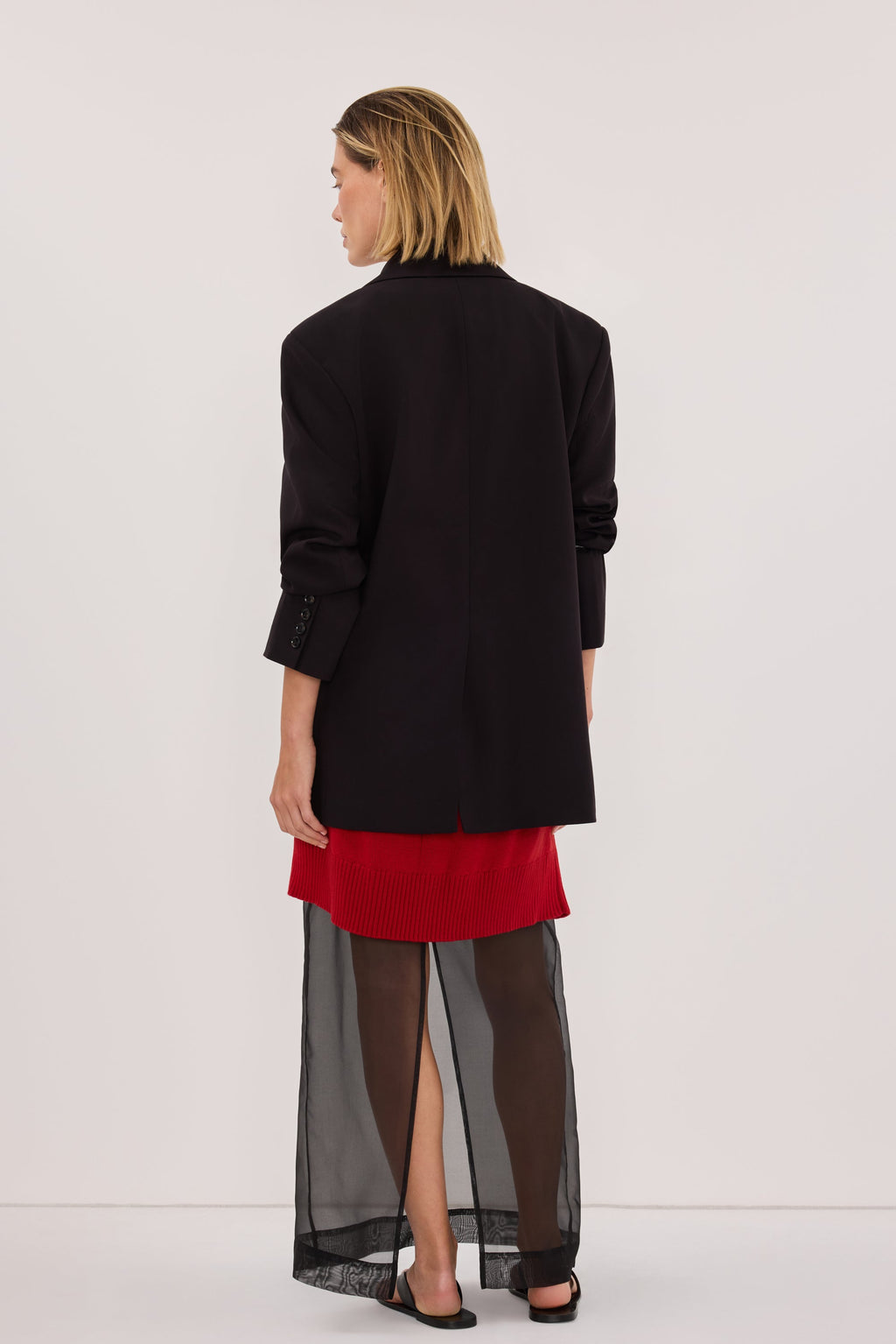HARLEY 2.0 BLACK OVERSIZED BLAZER