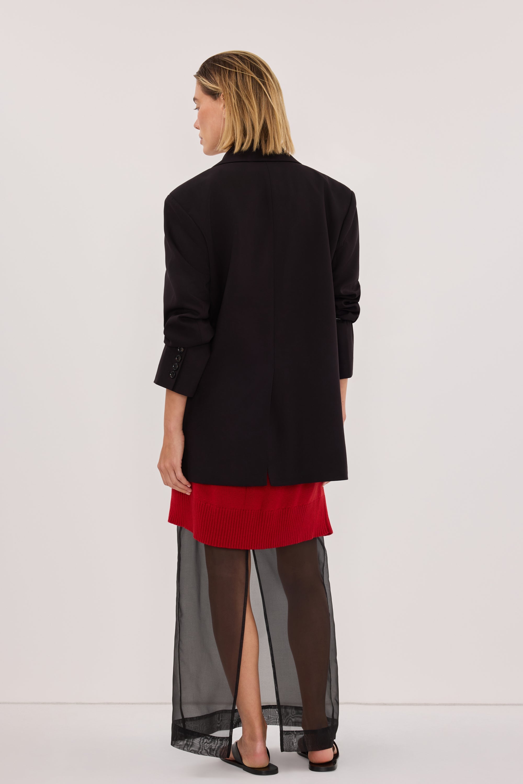 HARLEY 2.0 BLACK OVERSIZED BLAZER