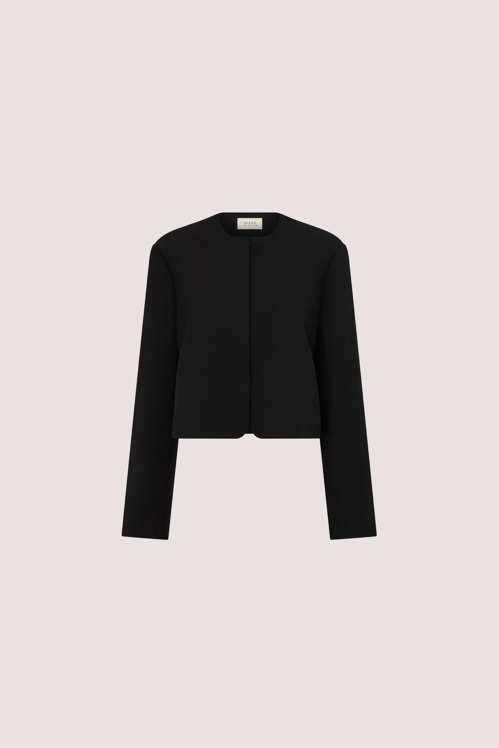 CYRUS BLACK CROPPED BLAZER