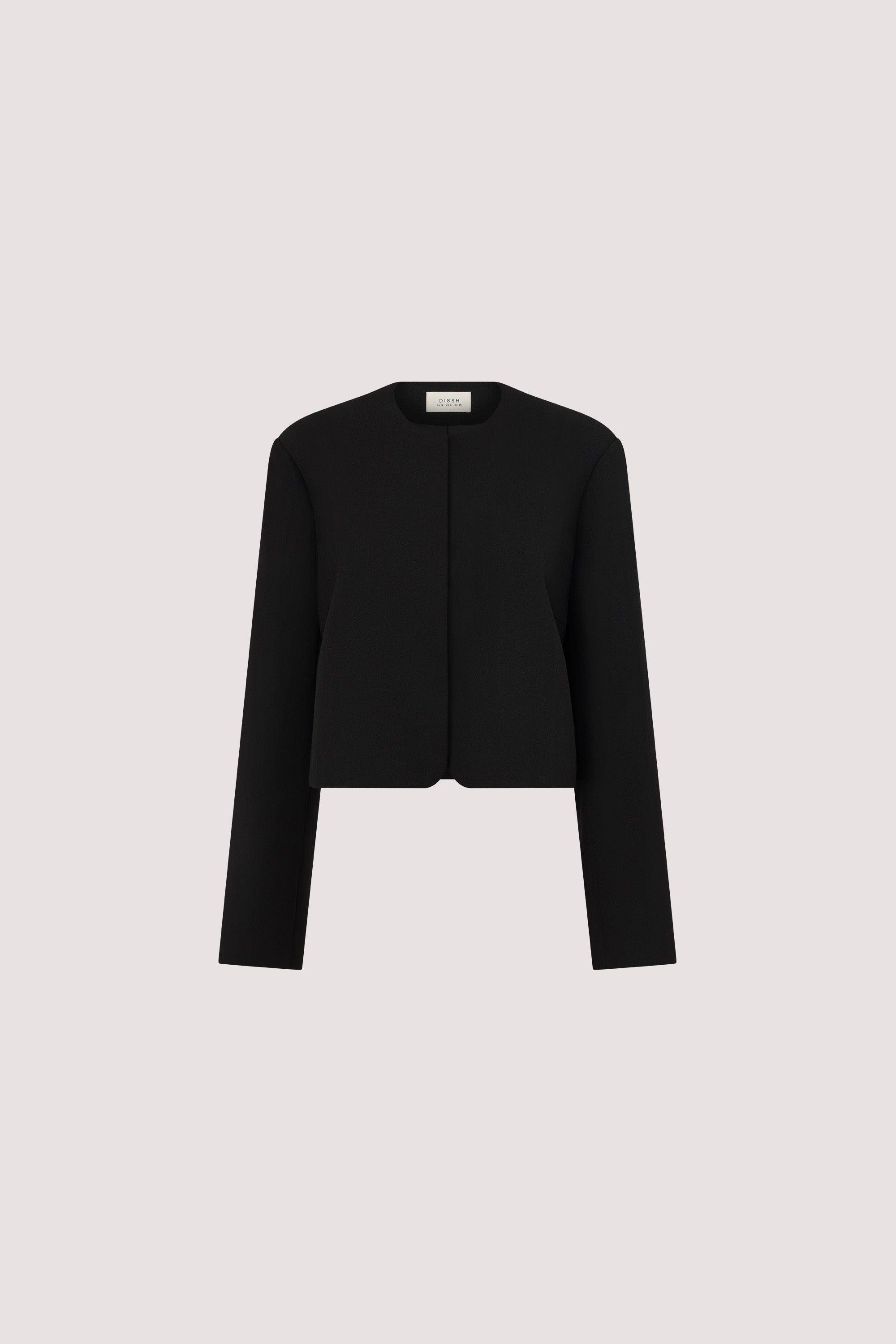 CYRUS BLACK CROPPED BLAZER