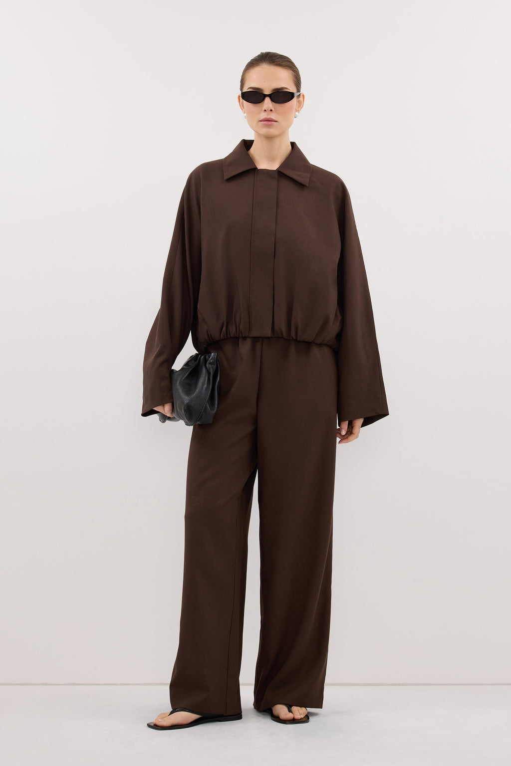 KENDALL MILK CHOC BOMBER JACKET