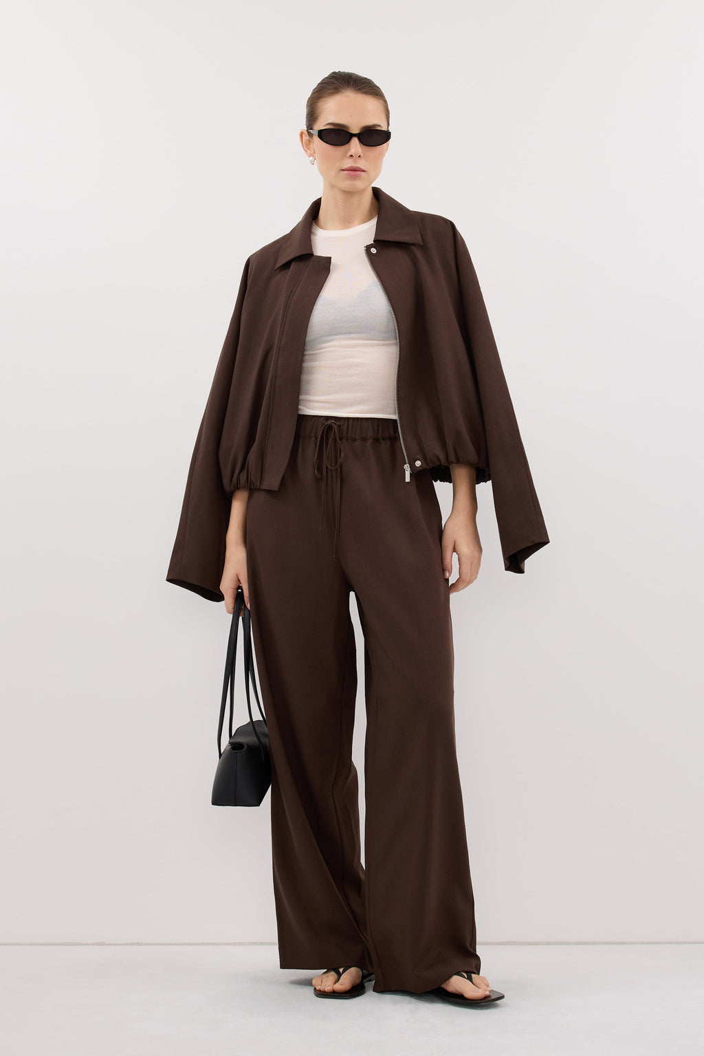 KENDALL MILK CHOC BOMBER JACKET