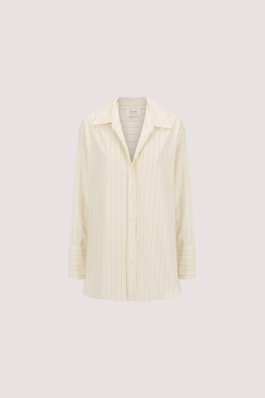 SIAN CREAM PINSTRIPE LONG SLEEVE SHIRT