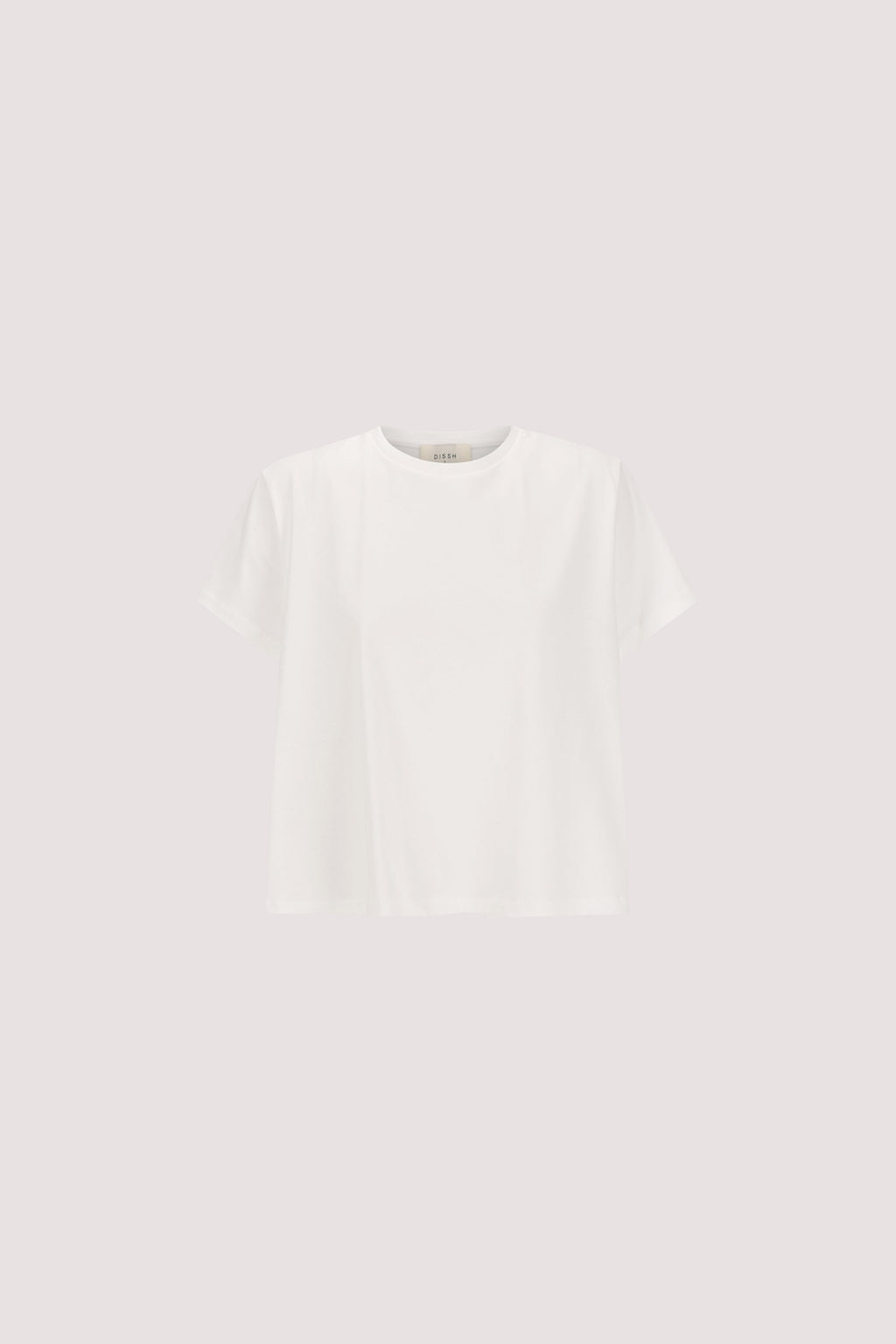 TATUM WHITE SHORT SLEEVE COTTON TEE