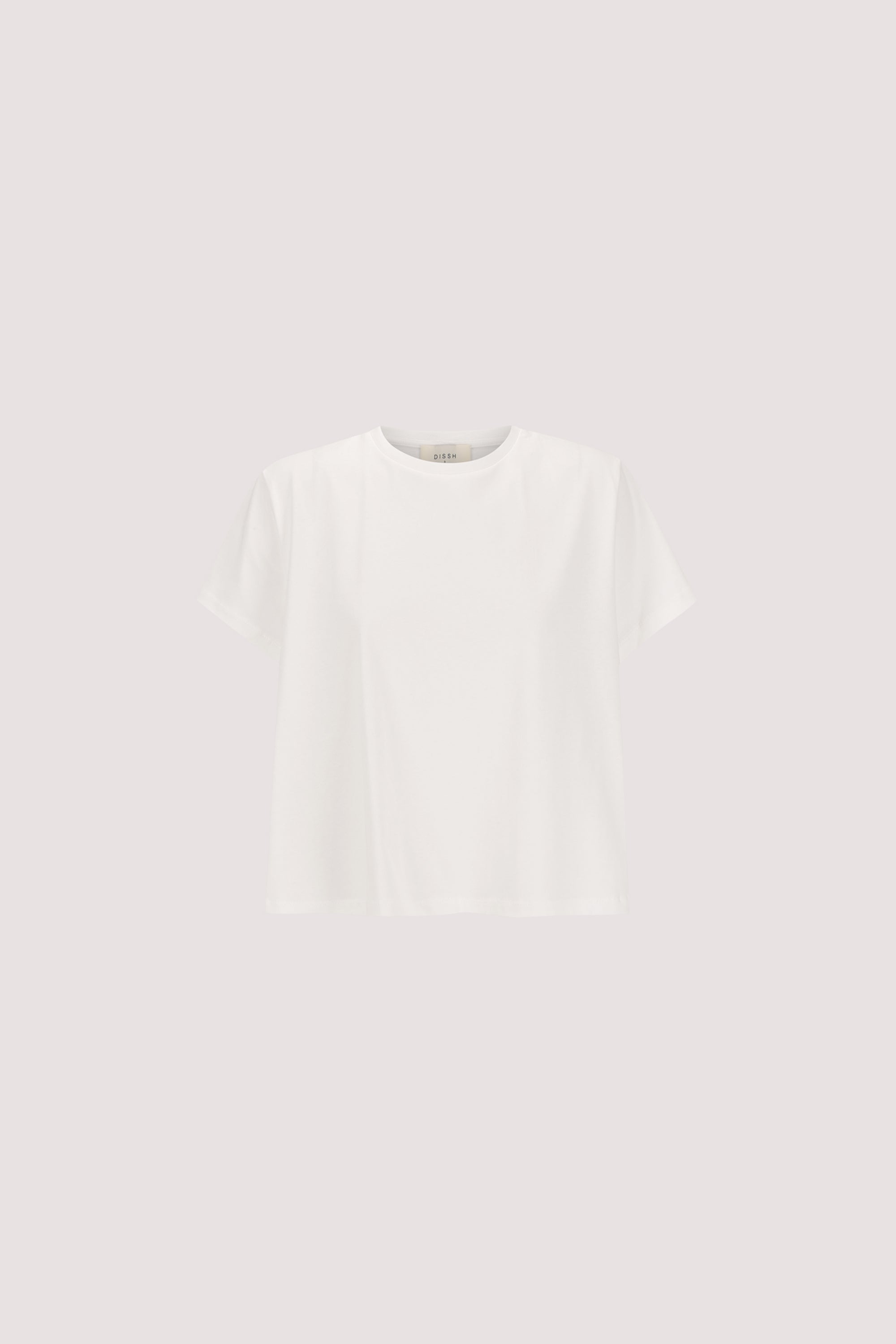 TATUM WHITE SHORT SLEEVE COTTON TEE