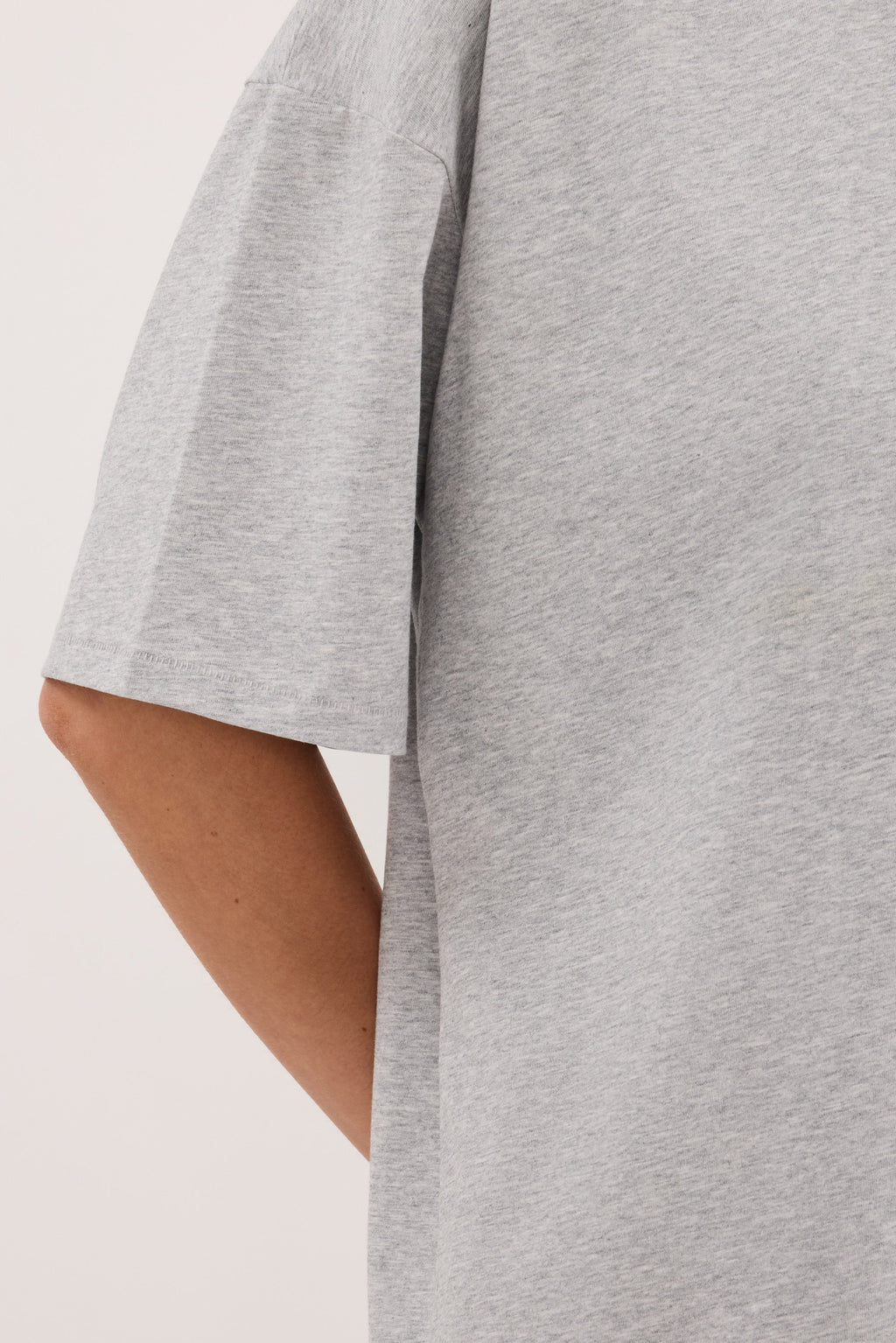 TYRA SILVER MARLE BOYFRIEND TEE
