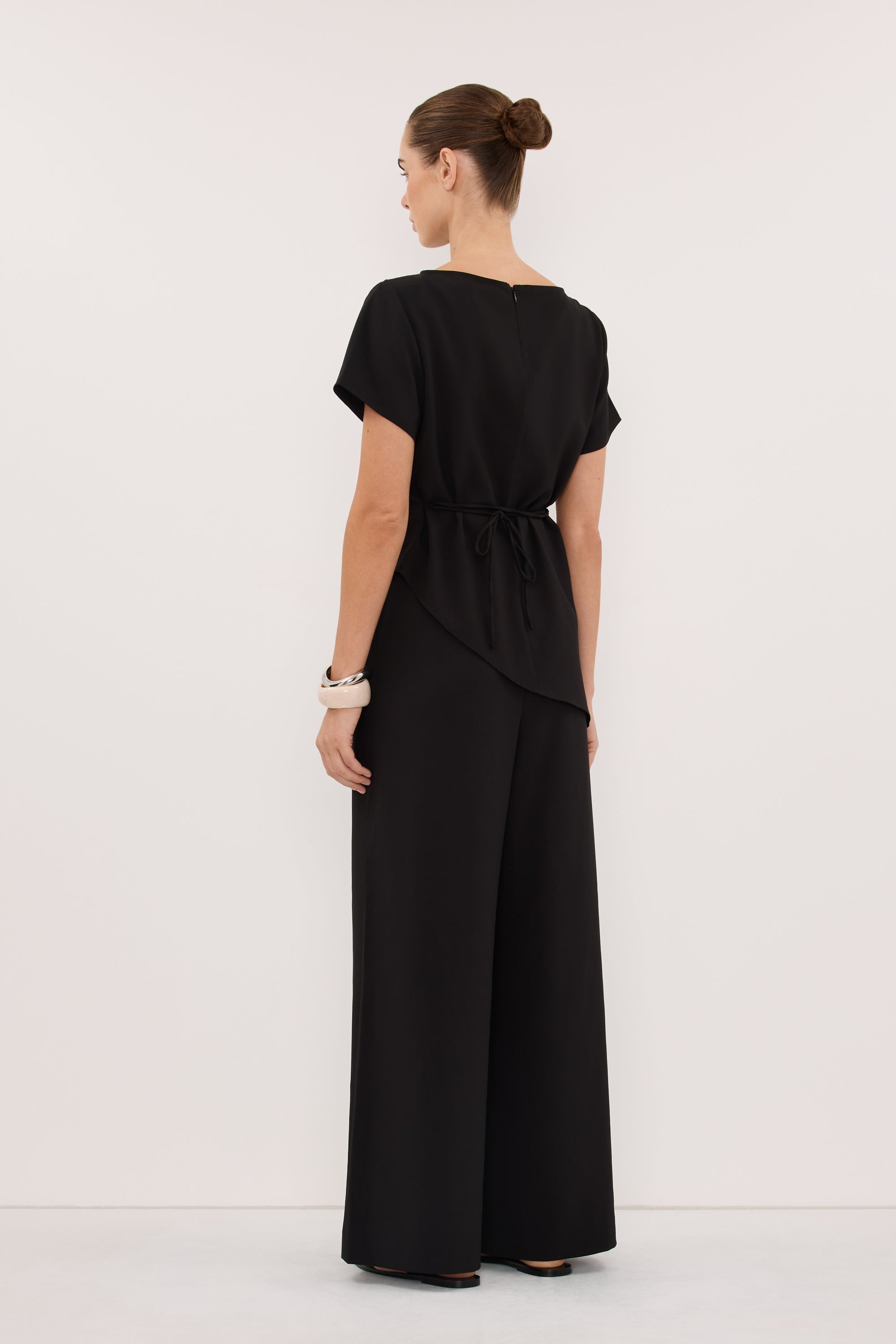 PARKER BLACK ASYM TOP