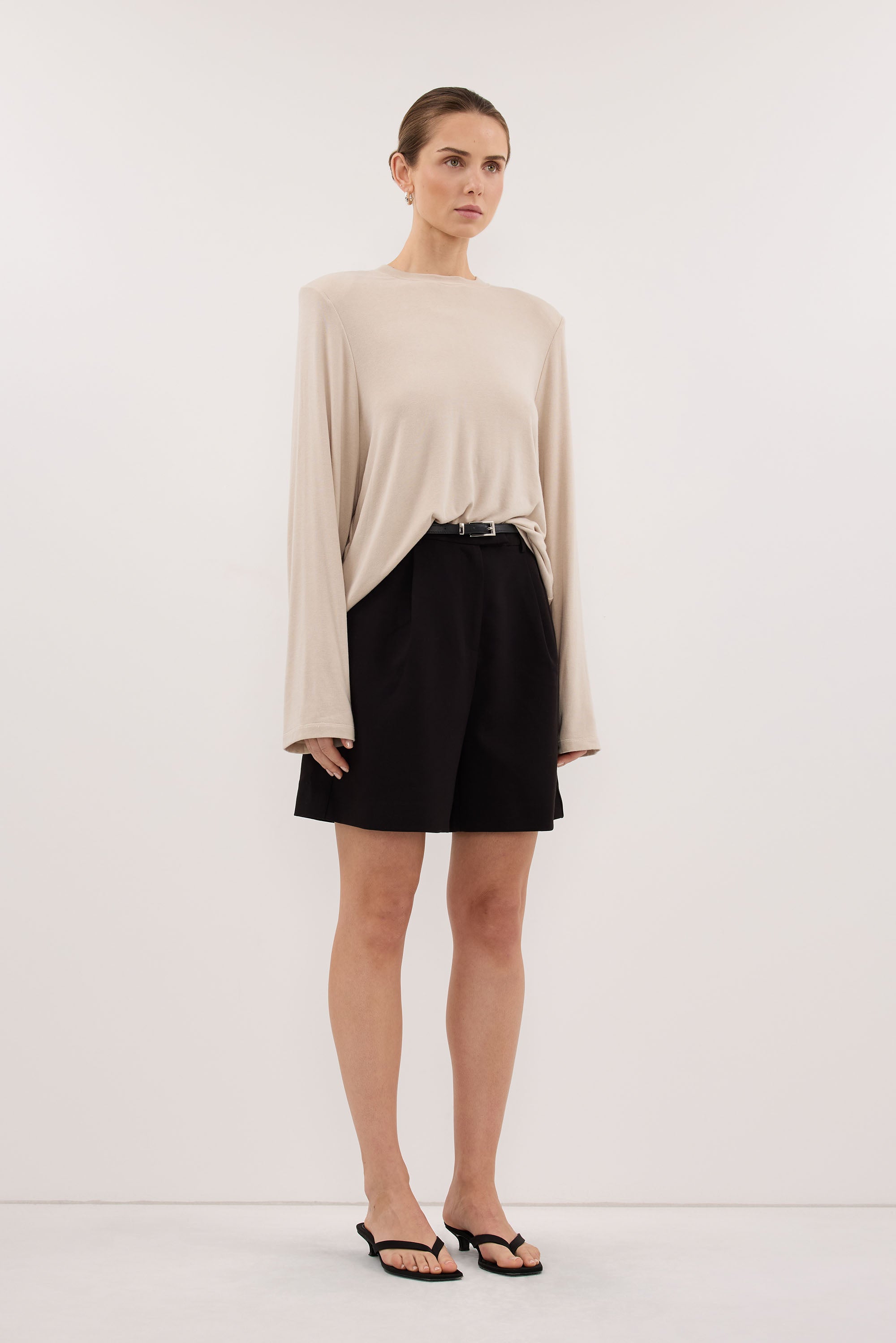 RENI STONE SHOULDER PAD TOP
