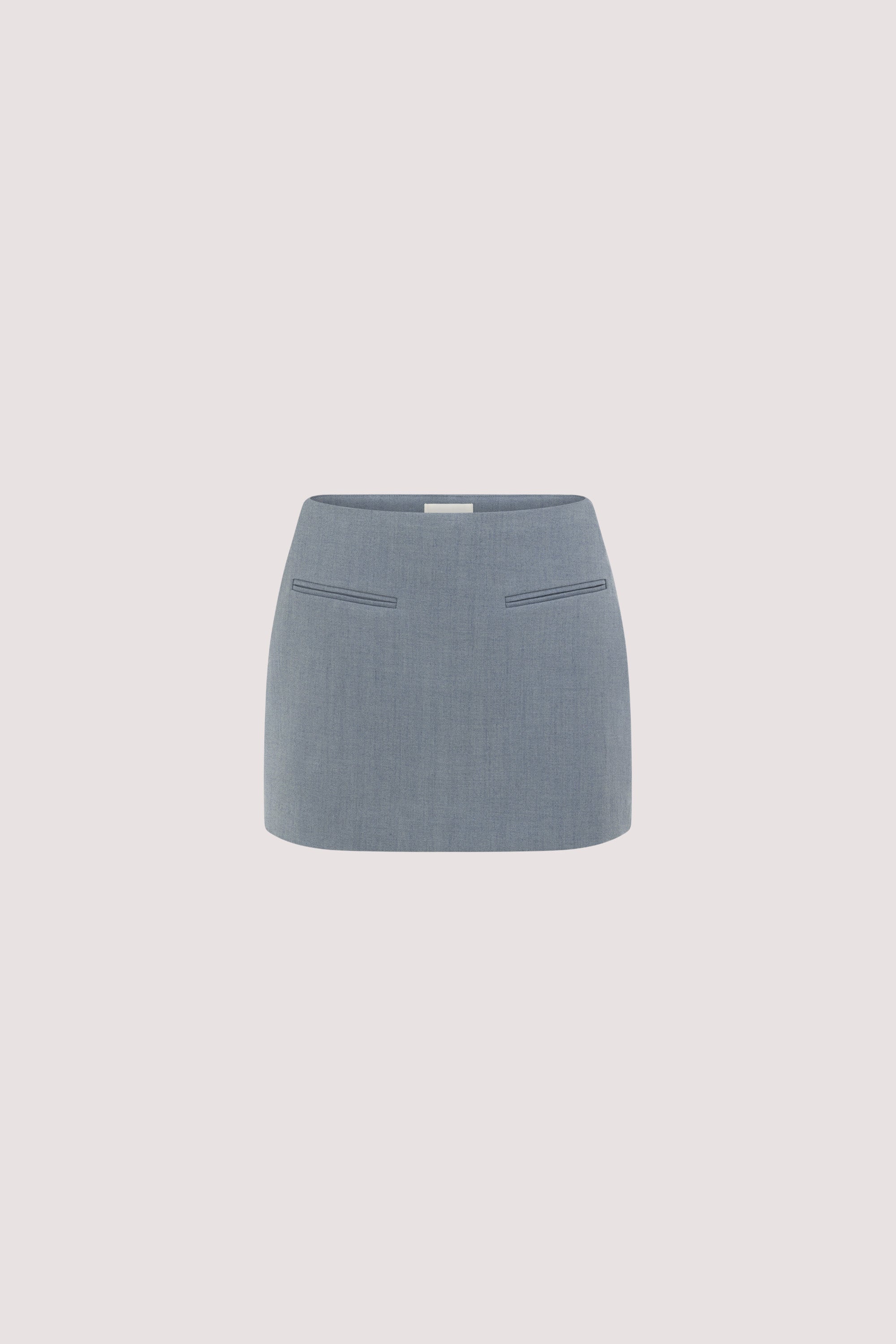 PEYTON DUSTY BLUE MARLE MICRO SKORT