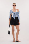 CYRUS BLACK TAILORED SHORT