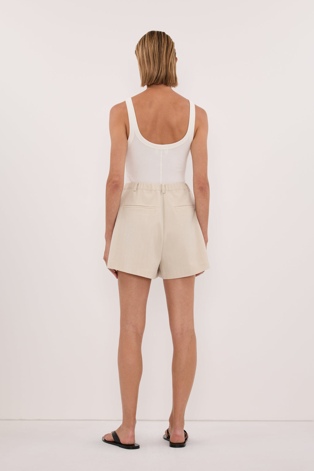 CYRUS BONE TAILORED SHORT