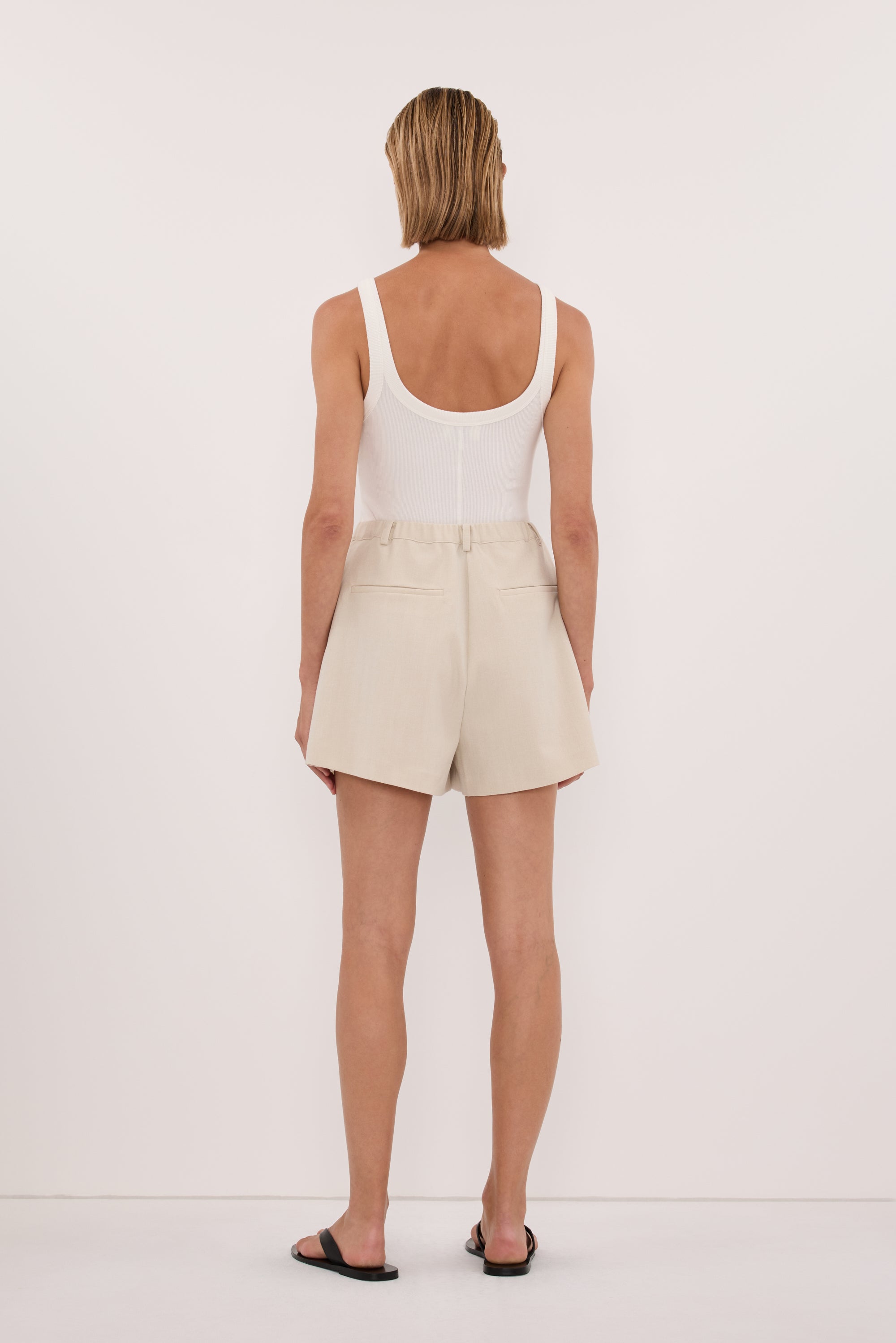 CYRUS BONE TAILORED SHORT