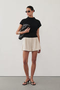 CYRUS NATURAL TAILORED SHORT