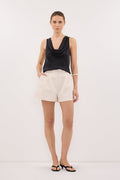 ROSALIE CREAM MARLE TAILORED SHORT