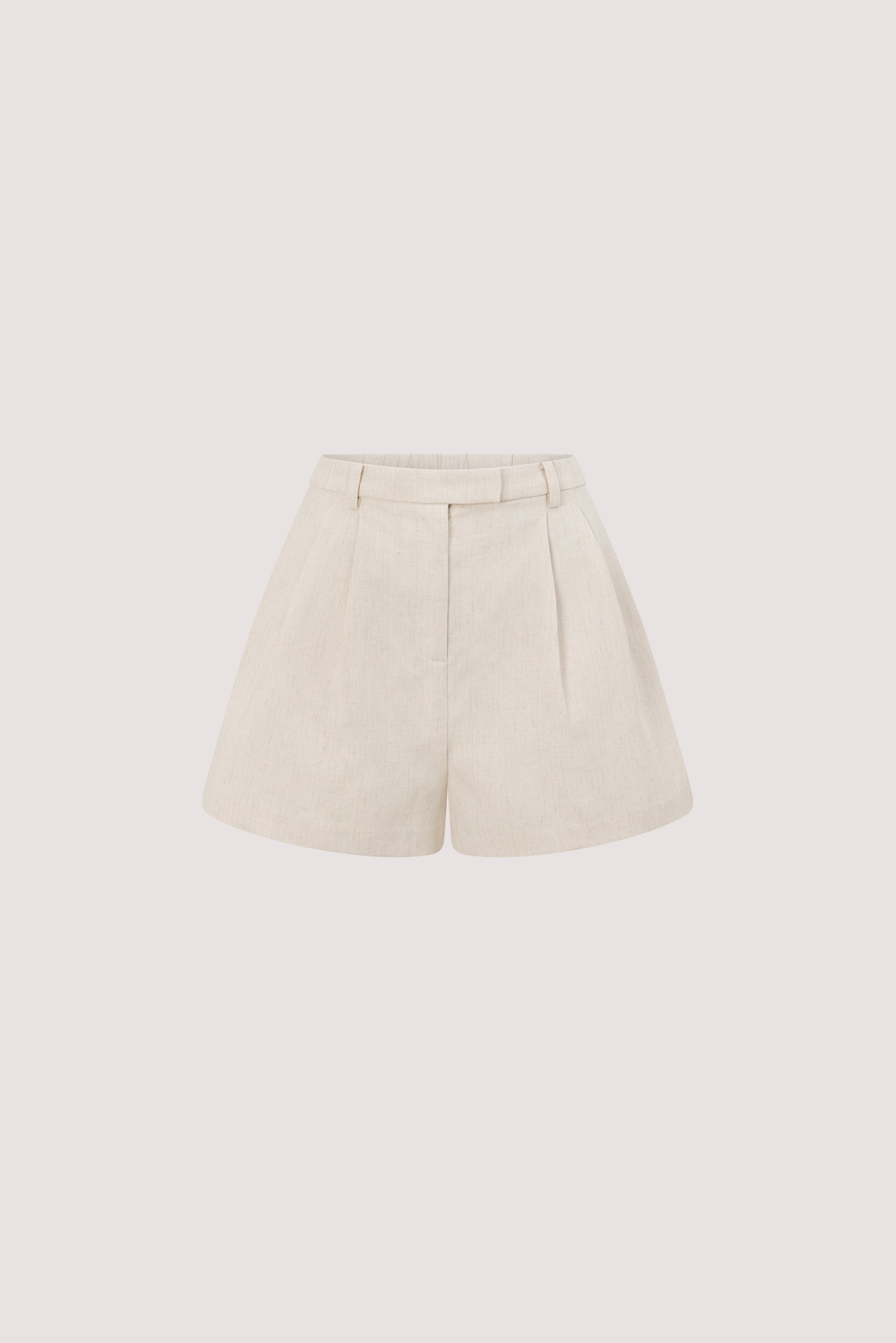 ROSALIE CREAM MARLE TAILORED SHORT