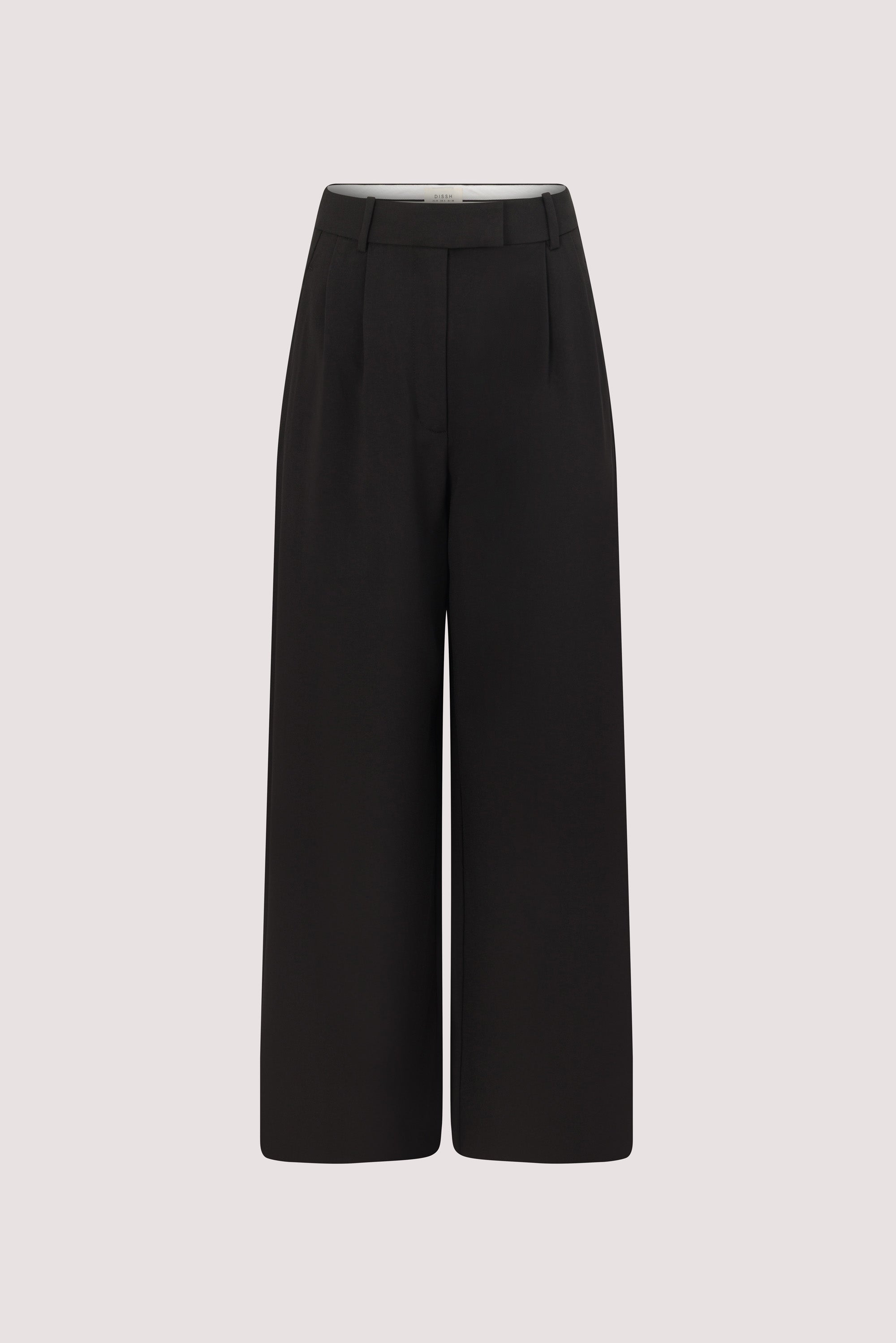 PARKER BLACK TAILORED WIDE LEG PANT
