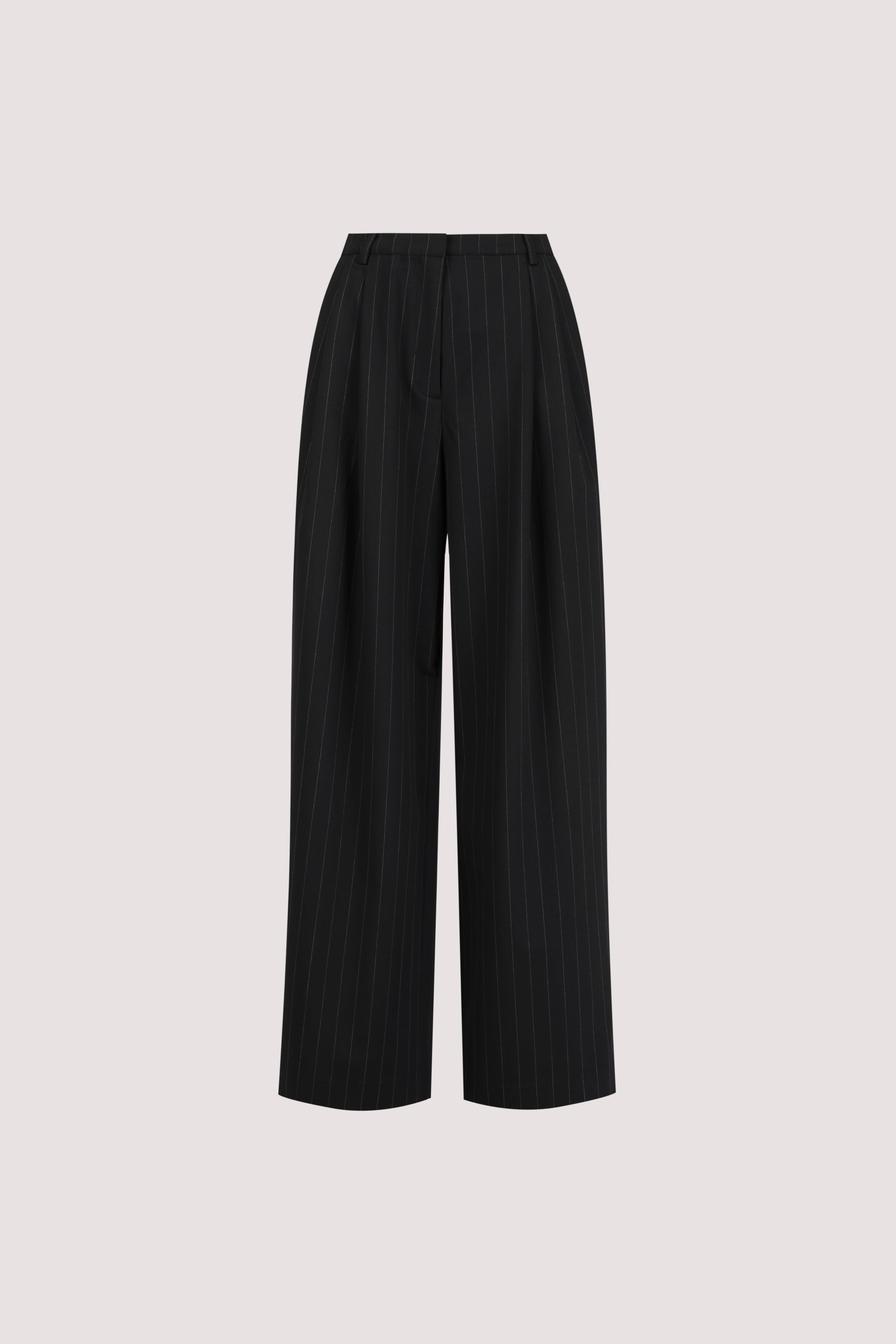 SIAN INK STRIPE TAILORED WIDE PANT