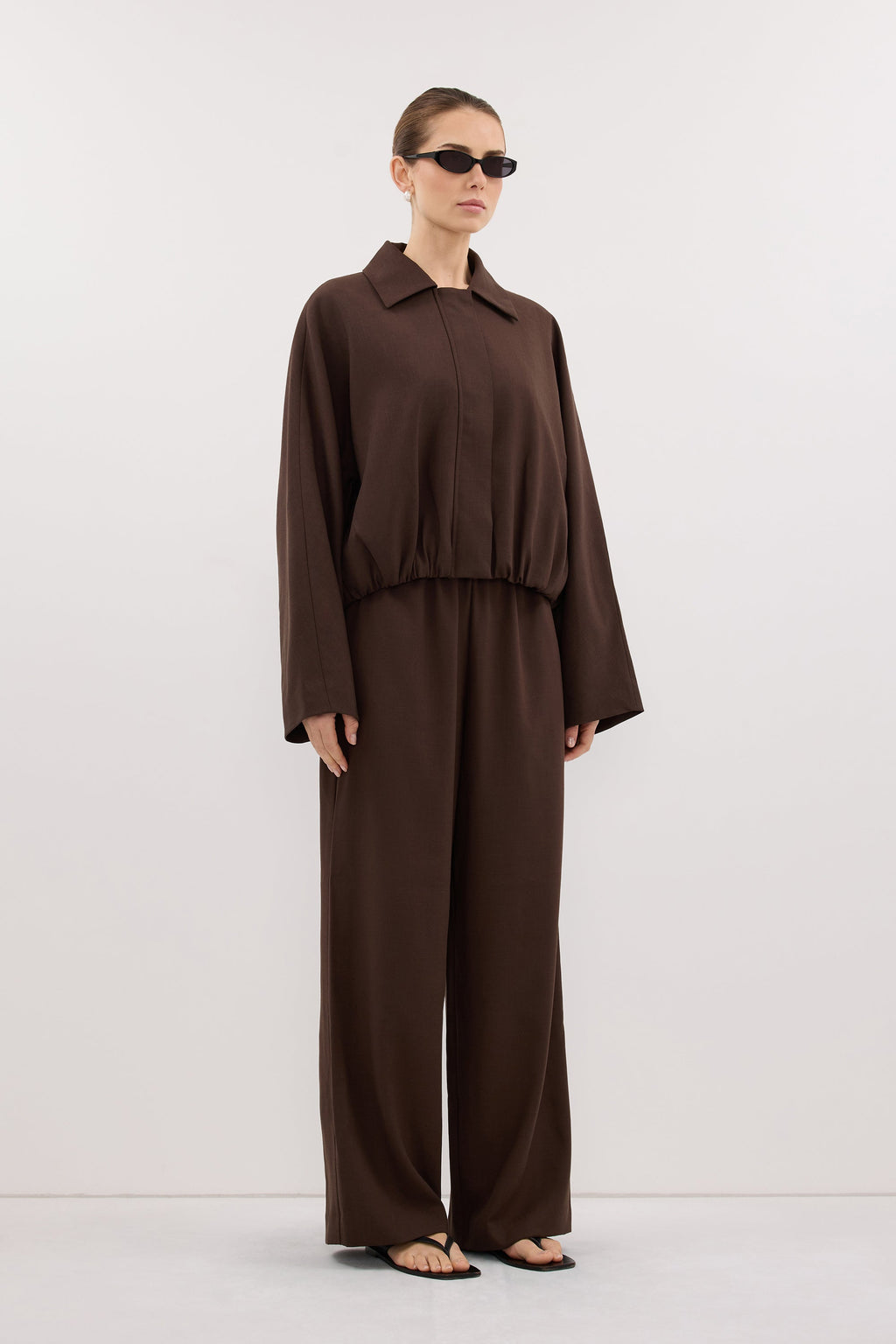 KENDALL MILK CHOC DRAWSTRING PANT