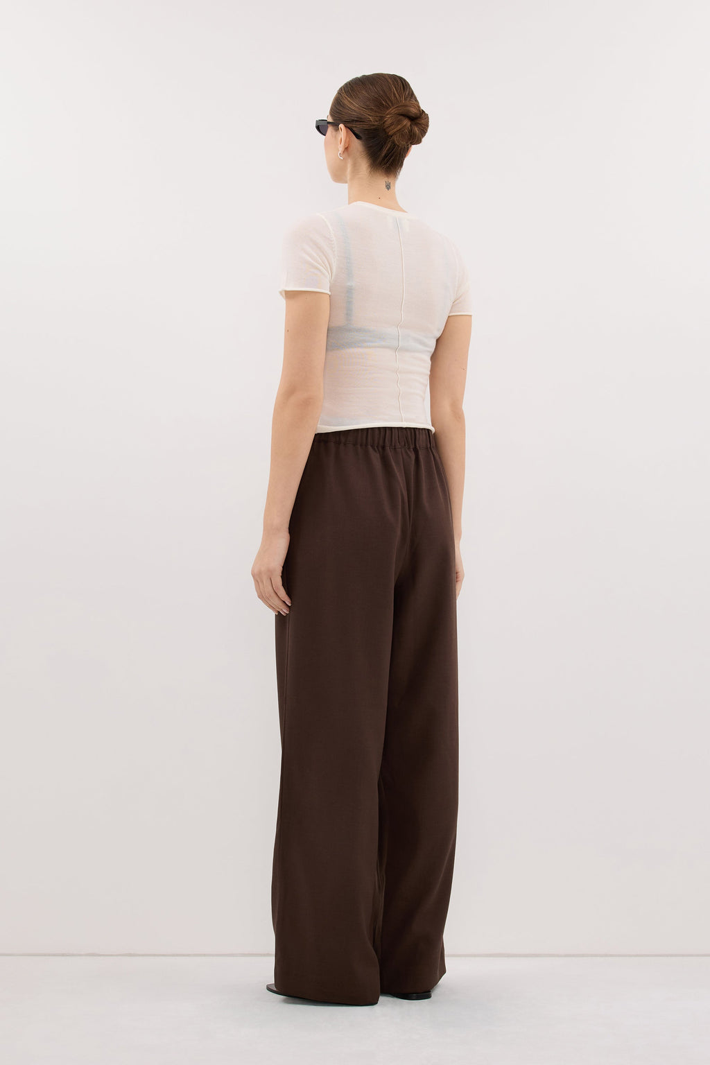 KENDALL MILK CHOC DRAWSTRING PANT