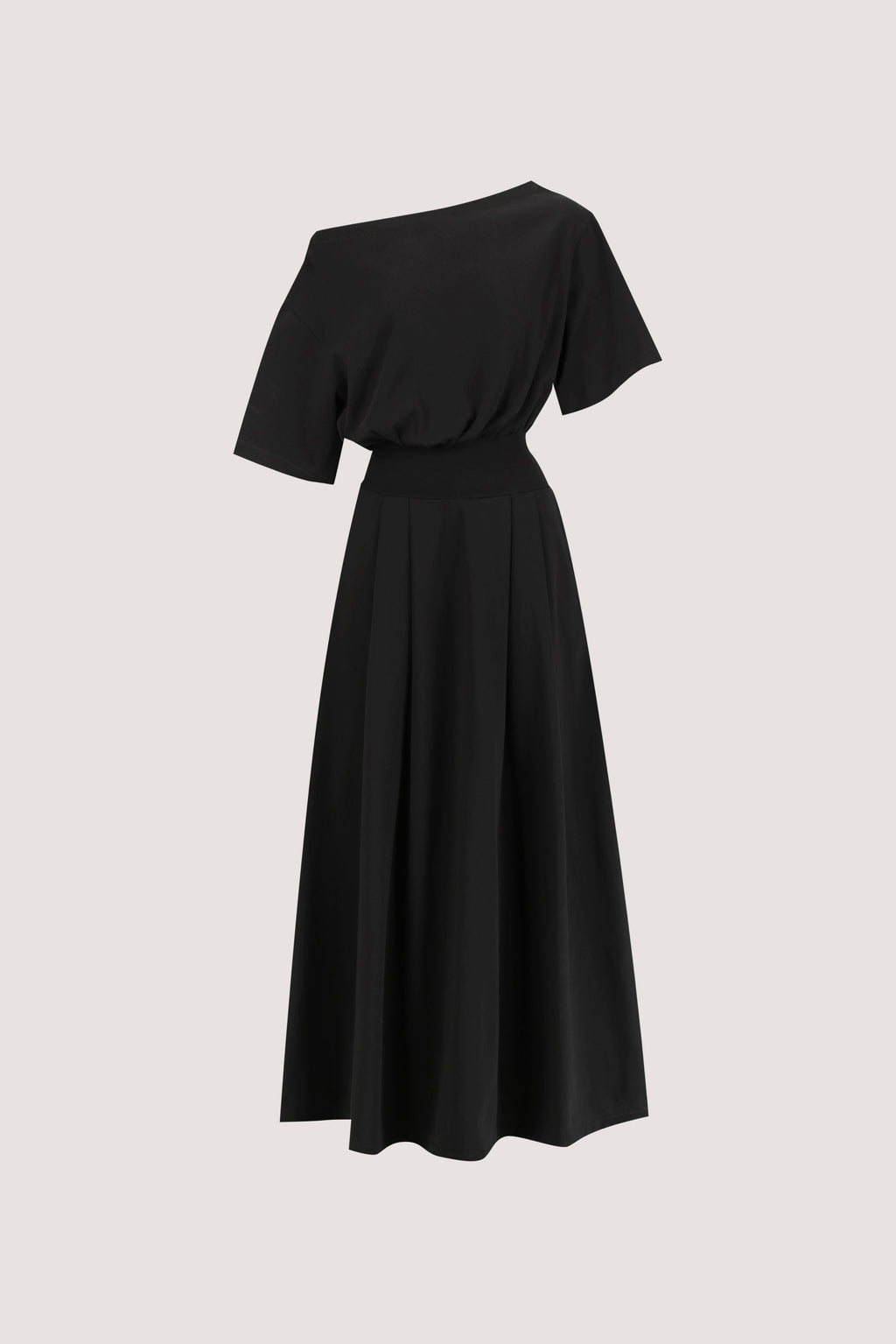 ESME BLACK ASYM MAXI DRESS