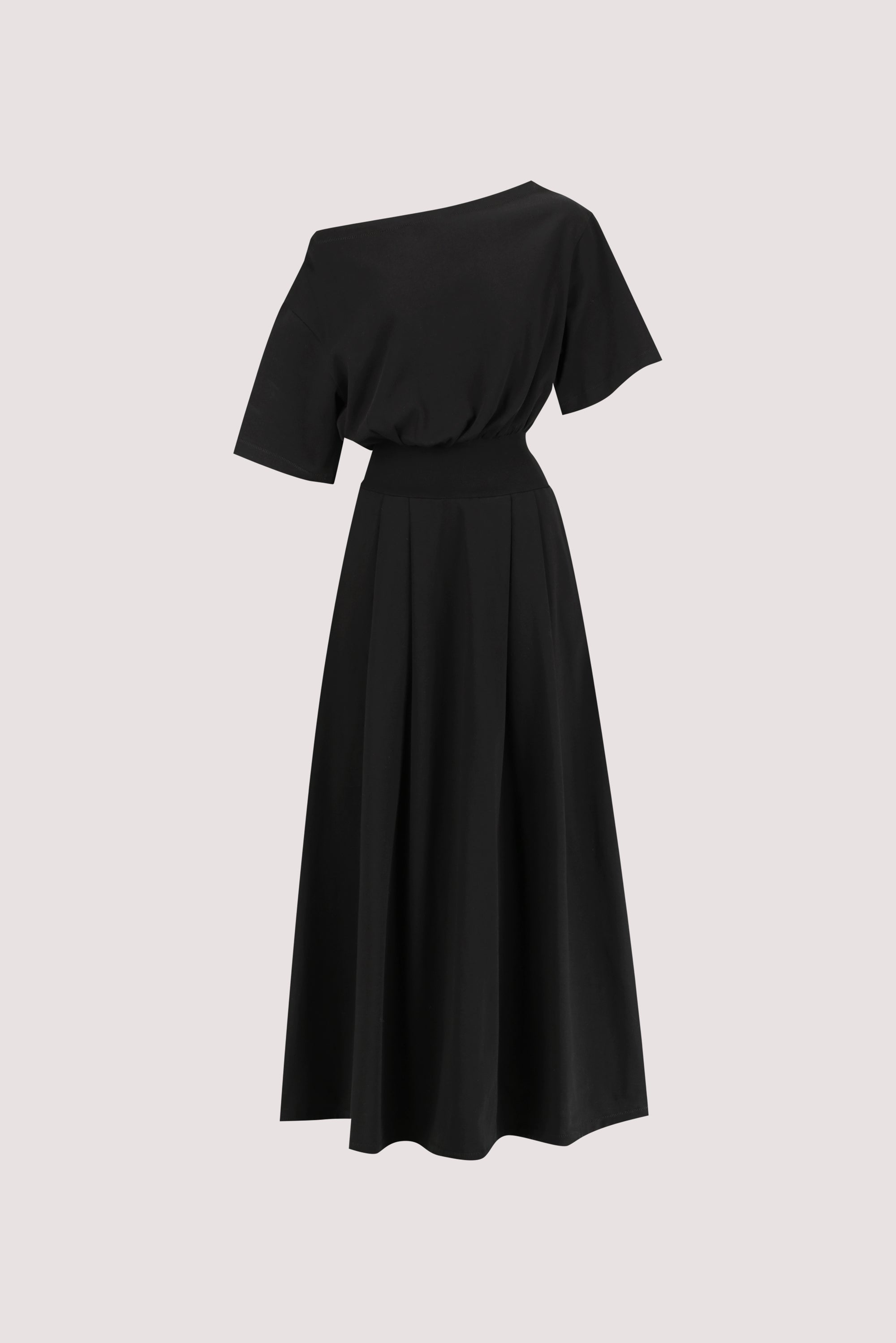 ESME BLACK ASYM MAXI DRESS
